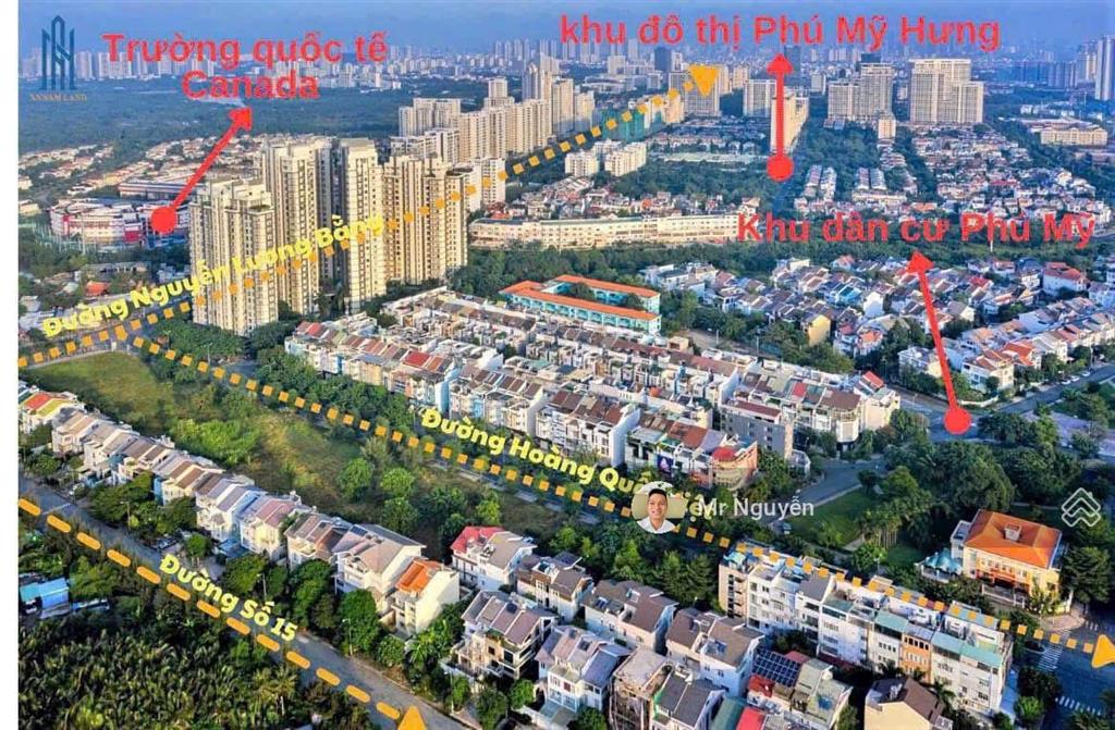 Cần tiền bán gấp nhà phố đường 16m  kdc phú mỹ vph q7, dt 6x21m, ngay công viên, lk trường canada