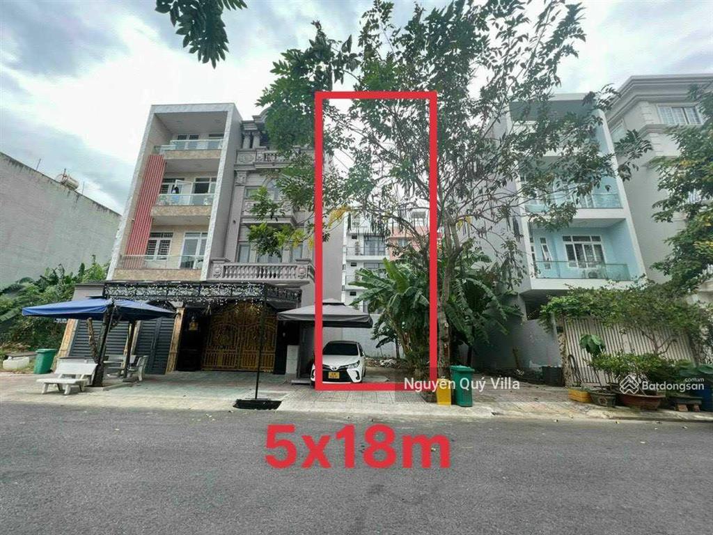 Lãi suất tăng cao! bán gấp lô đất biệt thự kdc sadeco ven sông q. 7  dt 7x18m giá 16.9 tỷ tl
