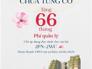 Mua nhà tặng phí quản lý, chung cư happy one sora, 3tỷ2, 70m2 ở linh xuân, thủ đức