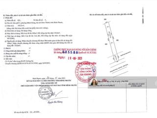 Duy nhất 1 lô đất rẻ nhất khu vực, 250m2 gần kcn minh hưng, chơn thành, bình phước