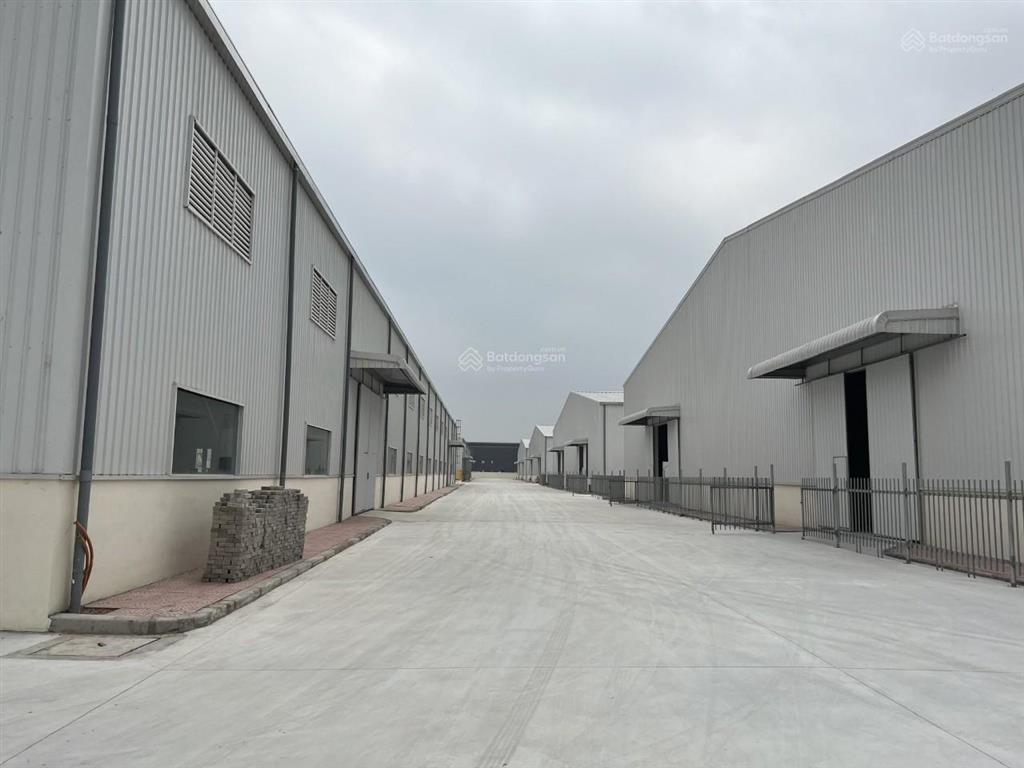 Công ty dcn việt nam cho thuê 15.000m nhà xưởng(chia nhỏ từ 1500m)kcn hòa phú, hiệp hòa, bắc giang