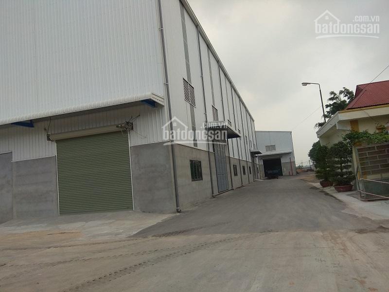 Cho thuê kho xưởng lô 3a, kcn quế võ bắc ninh dt 9500m2 công ty quế an