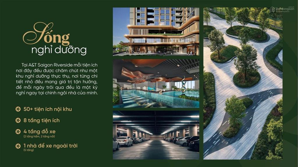 Hàng nội bộ a&t saigon riverside 3,8 tỷ, 68m2, 2pn view trực diện sông saigon