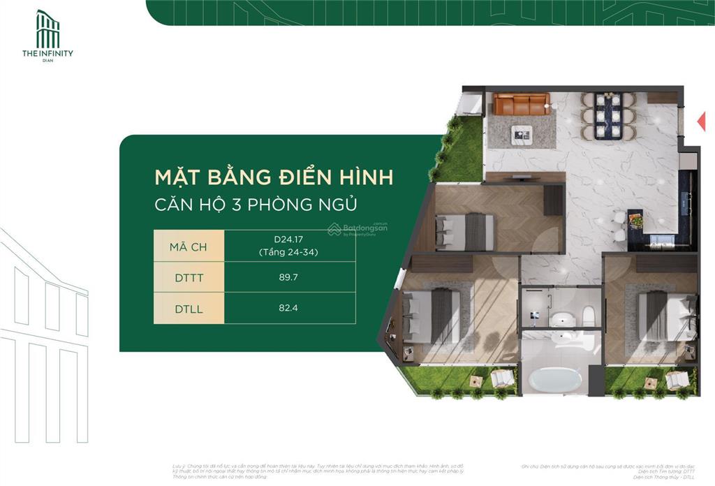 Bán studio the infinity 2tỷ view landmark 81