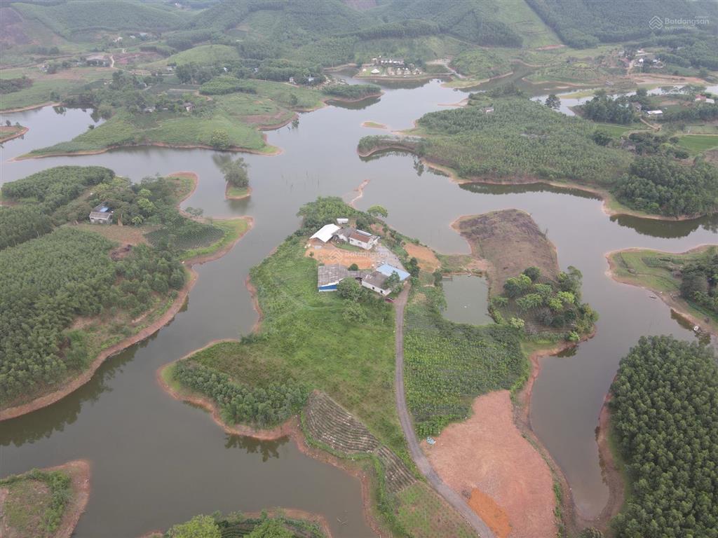 Siêu nghỉ dưỡng hồ ghềnh chè tp sông công tỉnh thái nguyên,dt 11.000m2 400tc thực tế hơn 1,7ha
