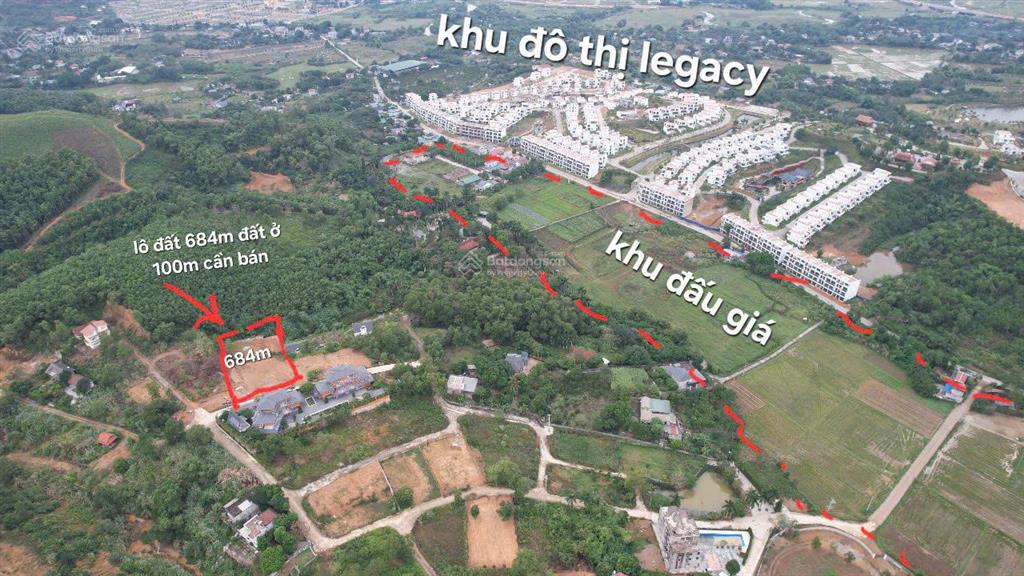 Cần bán lô đất 684m2 gần cổng chính dự án legacy, giá đầu tư