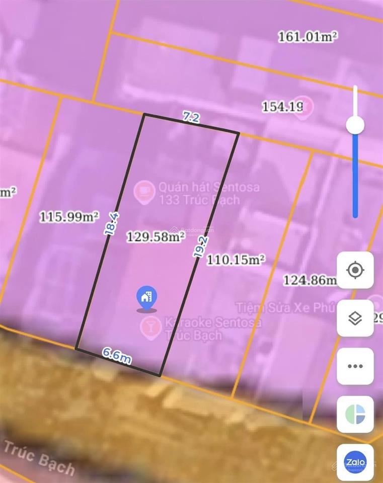 Thật 100% mặt phố trúc bạch 130m2 mặt tiền 6,5m * 6tầng cho thuê gần 1 tỷ/năm