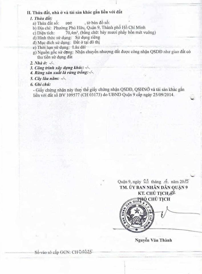 Bán đất tại kdc tân cảng phú hữu, 3,75 tỷ, 70m2  sổ hồng trao tay  xây dựng ngay