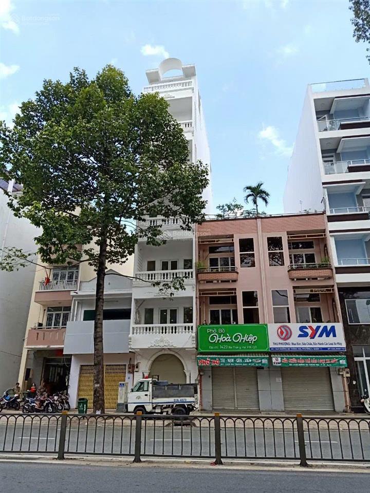 Bán nhà 2 mặt tiền trước sau đường 3/2 q11 dt nh 4.2 x17m có hẻm sau 6m. kc 3t giá chỉ 19.5 tỷ tl