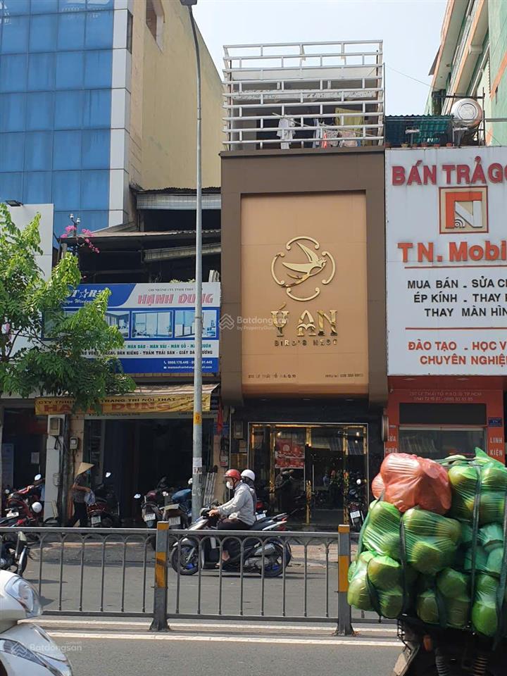 1 căn nhà mặt tiền lý thái tổ ngay bv nhi đồng dt 4 x 20m kc 4 lầu nhà đẹp