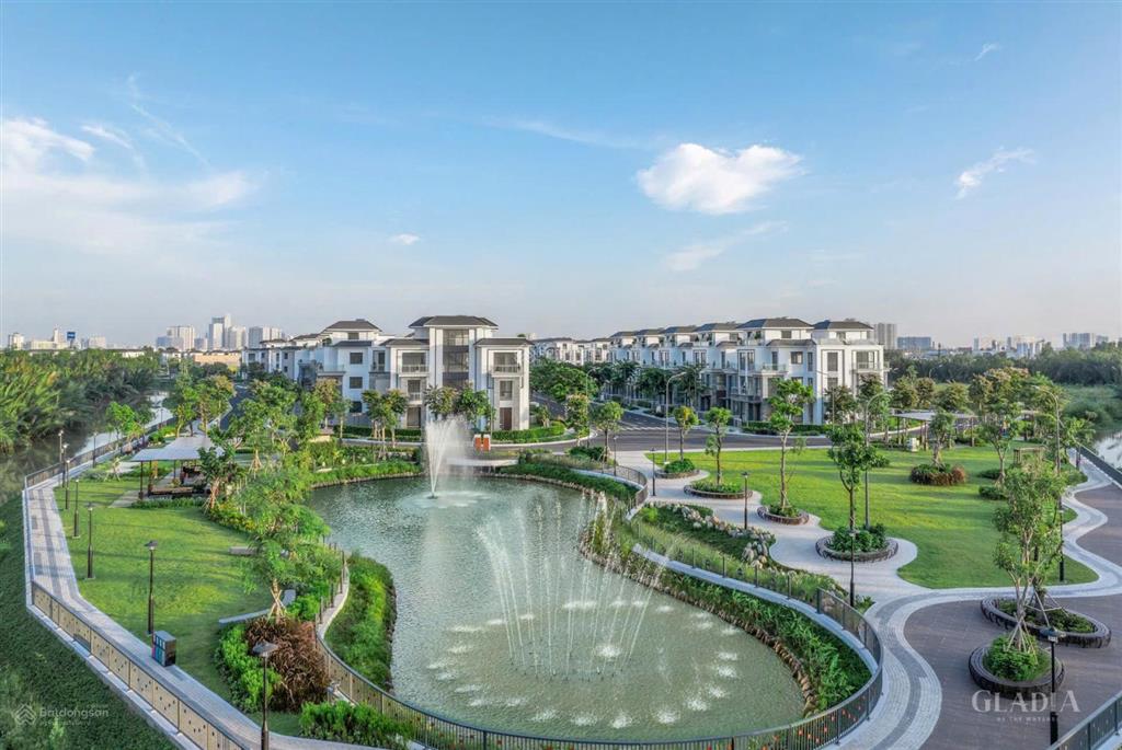 Cập nhật bảng hàng nhà phố, biệt thự gladia by the waters từ keppel land  khang điền, quận 2