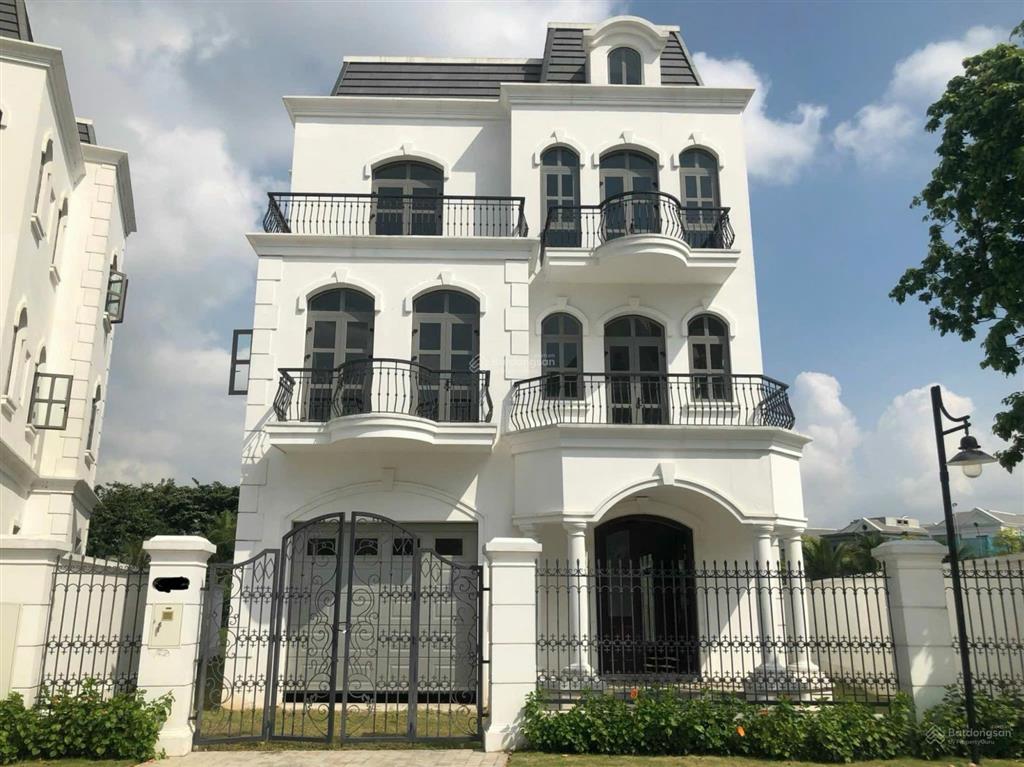 Cần bán biệt thự đơn lập 350m2 nhà thô hướng đông nam, view vườn hoa sông sau nhà to rộng