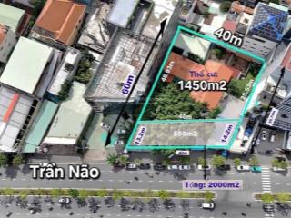 Cần bán căn biệt thự 2000m2 mặt tiền 40m đường trần não, quận 2, vị trí cực đẹp