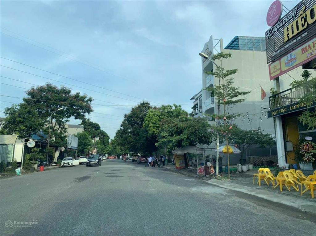 Chính chủ bán thửa đất kinh doanh tại khu đô thị sóc sơn hn dt 130m2 mt 5m lô góc   0973 466 ***