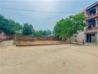 Bán đất xuân đoài xã phù linh sóc sơn hà nội dt 158 m2 lô góc 3 mặt tiền ngõ rộng 2 ôtô tránh nhau