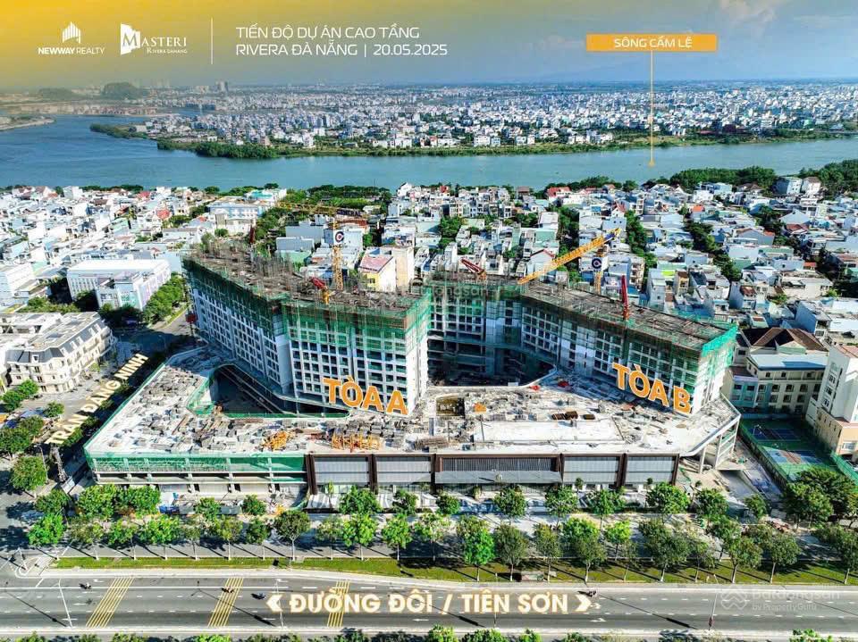 Sân khấu pháo hoa chính thức dời về ngay trước masteri rivera đà nẵng vị trí vàng giá trị kép