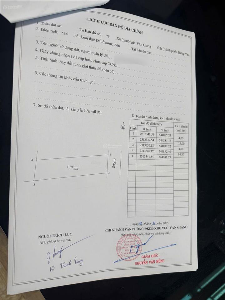 Ngoài 3tỷ sở hữu 59m tại văn giang đường ô tô tránh