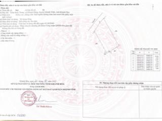 Bán mảnh vườn đẹp bắc khánh vĩnh (khánh đông cũ) diện tích 2.157m2 full ont (đất ở), ngang 80m
