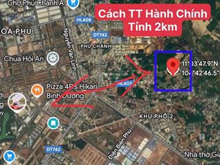 Chính chủ cần bán 1 lô đất 5750m2 tại phú chánh  tp mới bình dương, giá 7tr5/m2