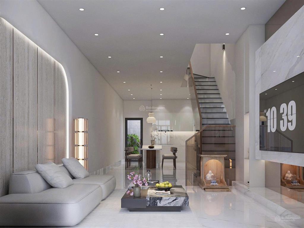 Bán nhà 3 tầng mới 100% full nội thất phường phú mỹ tp thủ dầu một cách đường lớn chỉ 30m