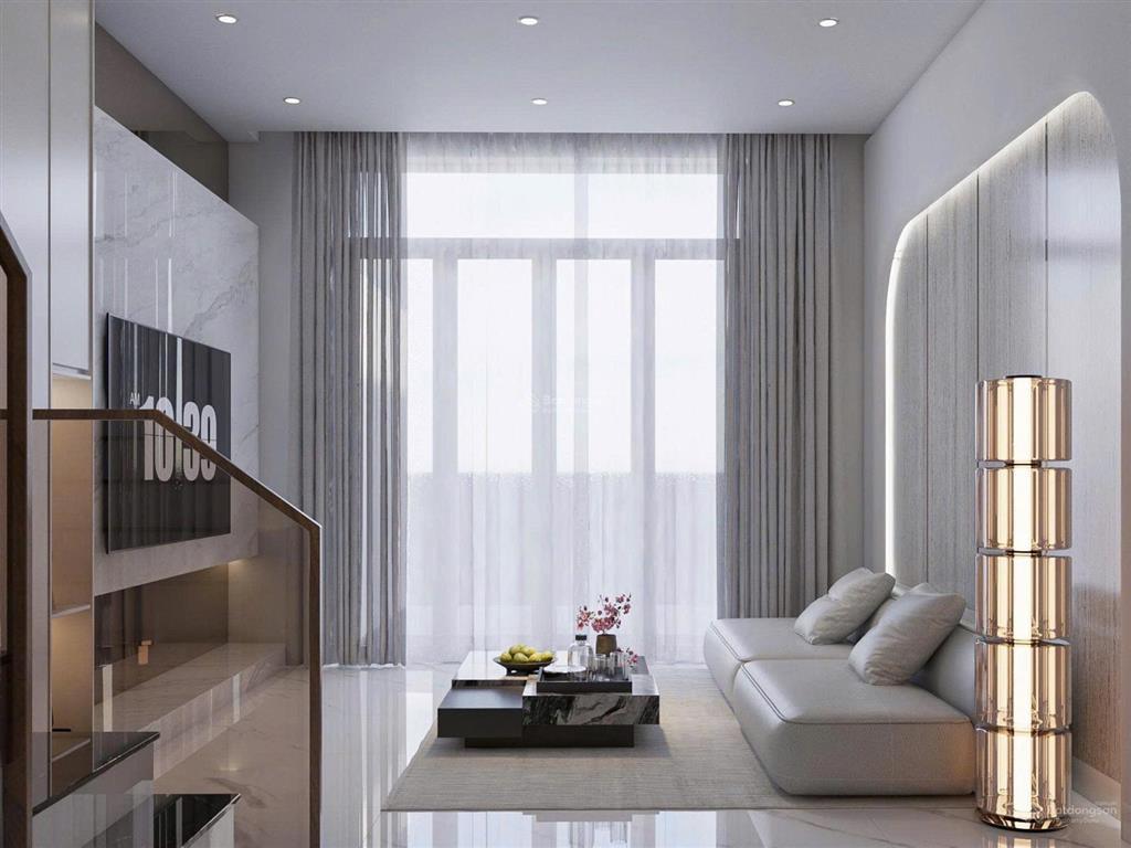 Bán nhà 3 tầng mới 100% full nội thất phường phú mỹ tp thủ dầu một cách đường lớn chỉ 30m