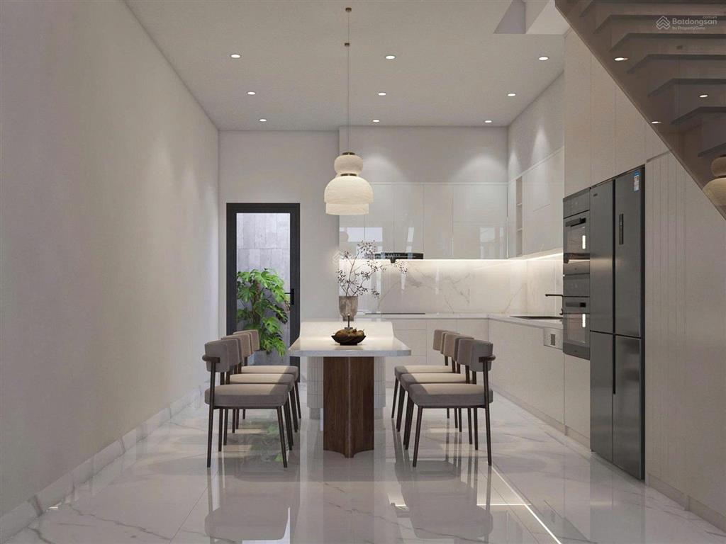 Bán nhà 3 tầng mới 100% full nội thất phường phú mỹ tp thủ dầu một cách đường lớn chỉ 30m
