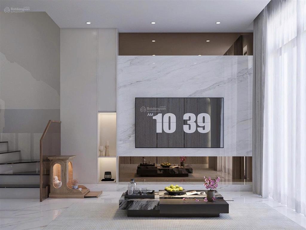 Bán nhà 3 tầng mới 100% full nội thất phường phú mỹ tp thủ dầu một cách đường lớn chỉ 30m