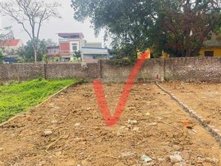 Lô đất trung tâm phố nối đường ô tô sổ đỏ, giá chỉ 1,25 tỷ