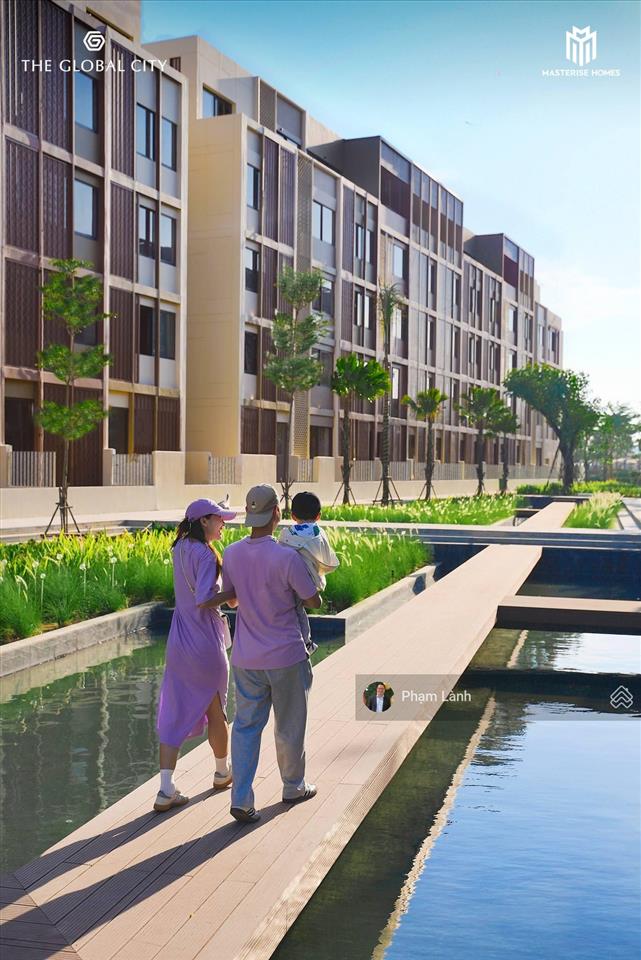 Siêu phẩm nhà phố soho "tâm điểm" sinh lời tại the global city  giá chỉ 34 tỷ