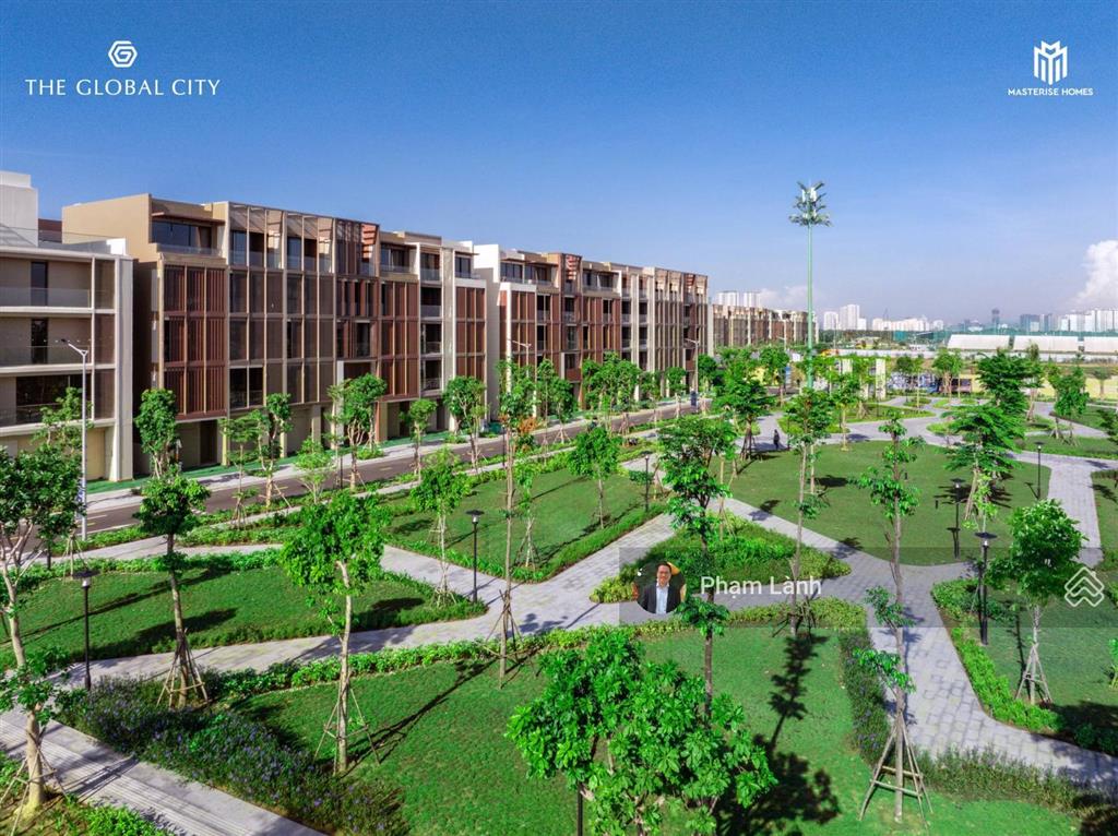 Siêu phẩm nhà phố soho "tâm điểm" sinh lời tại the global city  giá chỉ 34 tỷ