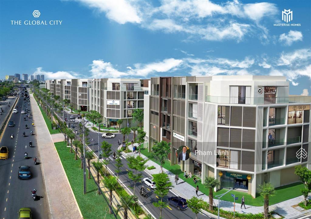 Siêu phẩm nhà phố soho "tâm điểm" sinh lời tại the global city  giá chỉ 34 tỷ