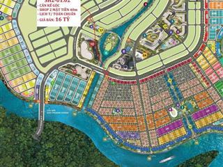 Shophouse aqua city 6x20m trục đường chính 40m  chỉ 14 tỷ  thanh toán theo tiến độ. 0916 592 ***