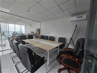 Cho thuê tầng lửng tòa nhà mt hà huy giáp 38m2 giá 9 triệu