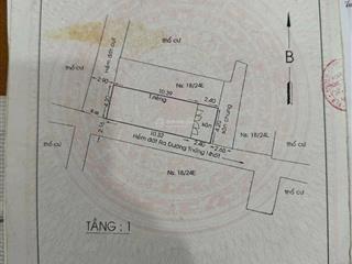 Bán đất tặng nhà 4pn 2 lầu dt 56m2 p16 gò vấp giá 4,76 tỷ