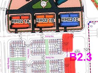 Chính chủ bán 85m2 đất liền kề b2.3 lk1 tại dự án thanh hà hà đông