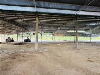 Cho thuê xưởng lâu dài dt xưởng 3000m2, dt đất 20000m2, có biến áp 560kva, vp rộng 200m2. 50tr