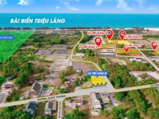 Bán đất nền triệu lăng, triệu phong, quảng trị giá ưu đãi 5 triệu/m2, 150m2
