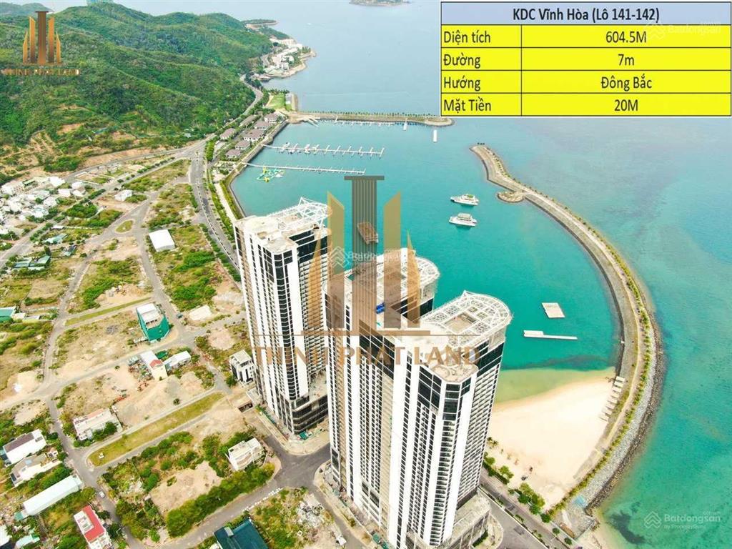 Cần bán đất biệt thự biển huỳnh văn nghệ  nha trang, giá 60tr/m2 kđt vĩnh hòa