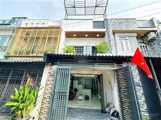 Nhà 3 phòng ngủ (4x17m) hẻm thông xe hơi