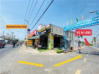 Đất mặt tiền đường nhựa ngay hà huy giáp vô 30m
