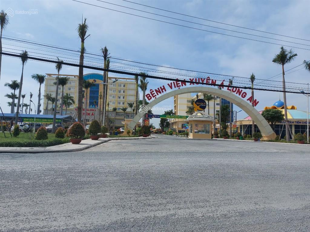 Bán đất thổ cư 600m2 trung tâm hậu nghĩa liền kề vinhomes green city, bv xuyên á, đường bê tông 4m