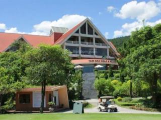 Bán 1060m2 đất khu nghỉ dưỡng sân golf tam đảo, view sân golf, sổ đỏ lâu dài,  0985 893 ***