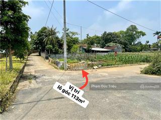 Chính chủ bán lô góc 115m2 view đẹp ngay trục chính phú mãn