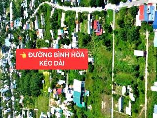 Bán đất mặt tiền đường bình hòa kéo dài, phước đồng (cũ), nam nha trang, khánh hòa