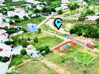 Bán đất đẹp, góc đường lớn, đường 22m và 6.5m, view sông, tây nha trang, khánh hoà.