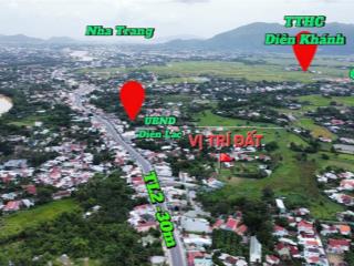 Bán đất đường ô tô gần tỉnh lộ 2, trung tâm diên lạc (cũ), diên khánh, khánh hòa