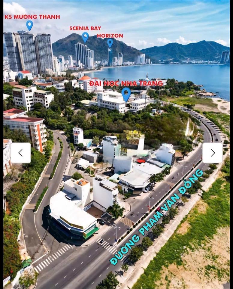 Bán đất mặt tiền, khu tái định cư hòn đỏ, ngay sát biển, ngay đường phạm văn đồng, nha trang