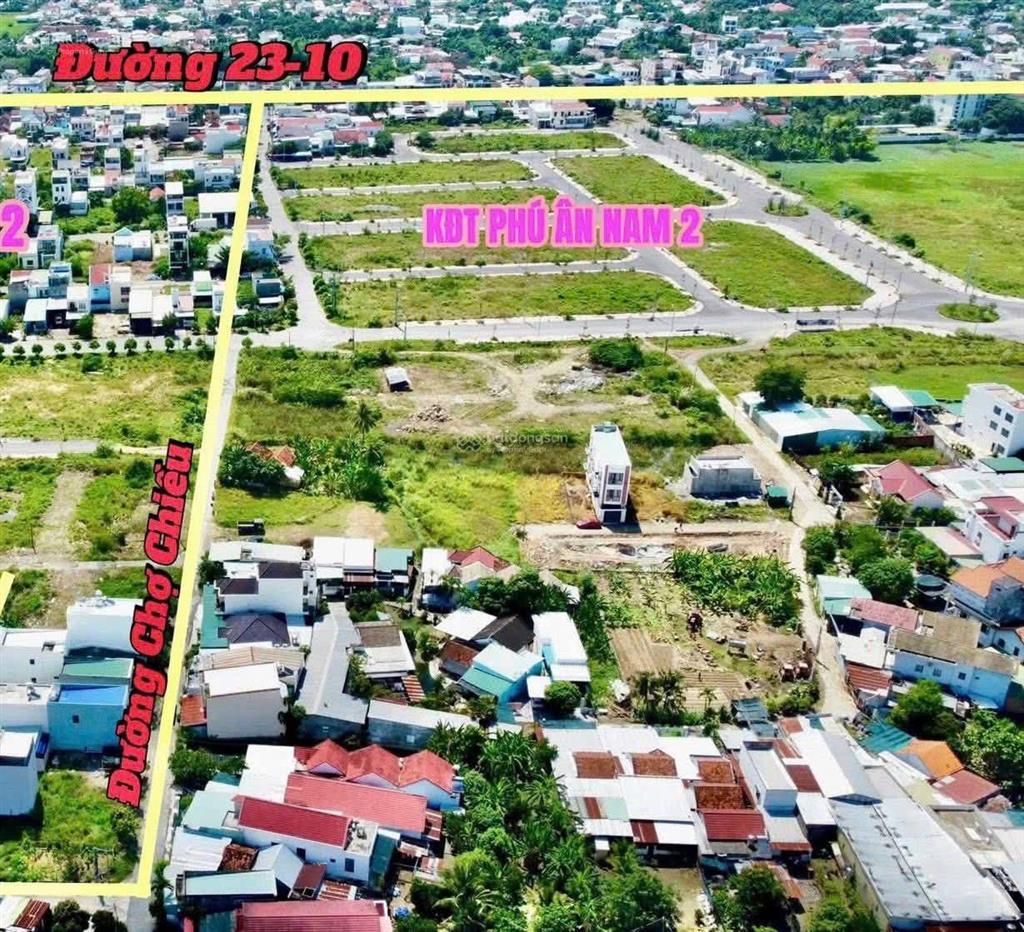 Bán đất mặt đường chợ chiều, phú ân nam 2, diên khánh, khánh hòa