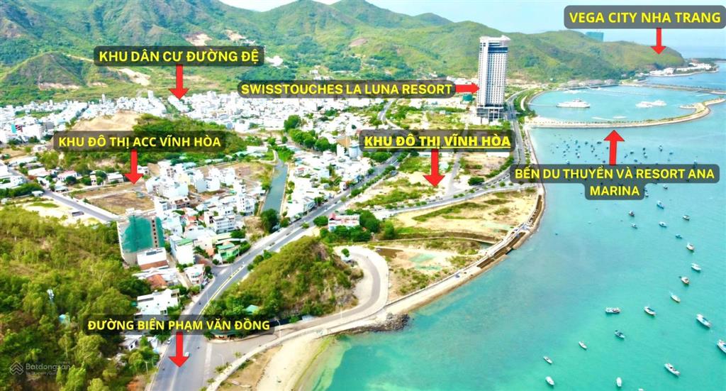 Bán lô đất 2 mặt tiền, mặt đường thân nhân trung bắc nha trang, khánh hòa