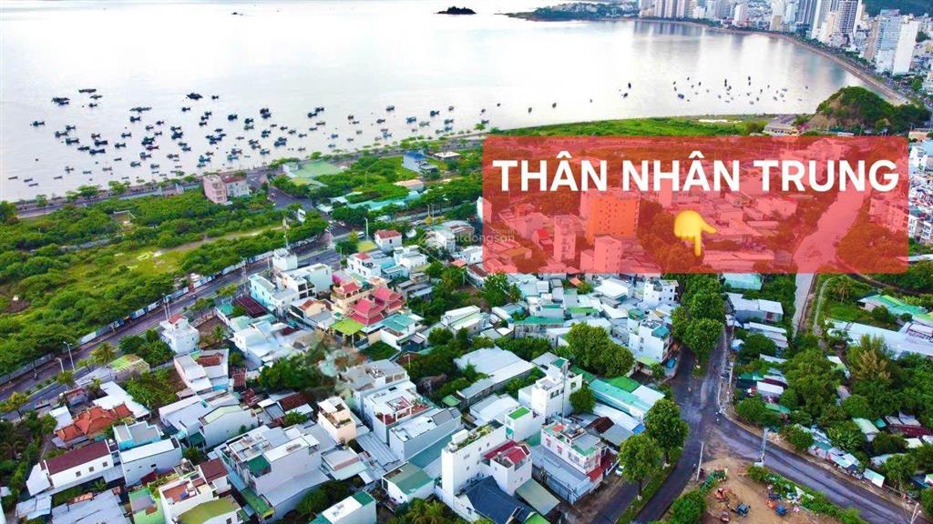 Bán lô đất 2 mặt tiền, mặt đường thân nhân trung bắc nha trang, khánh hòa